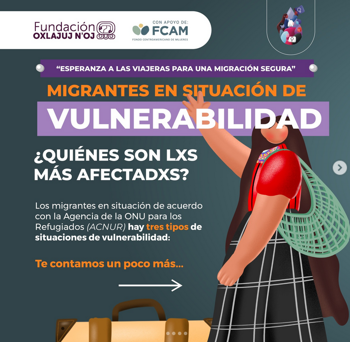 Esperanza a las viajeras para una migración segura 